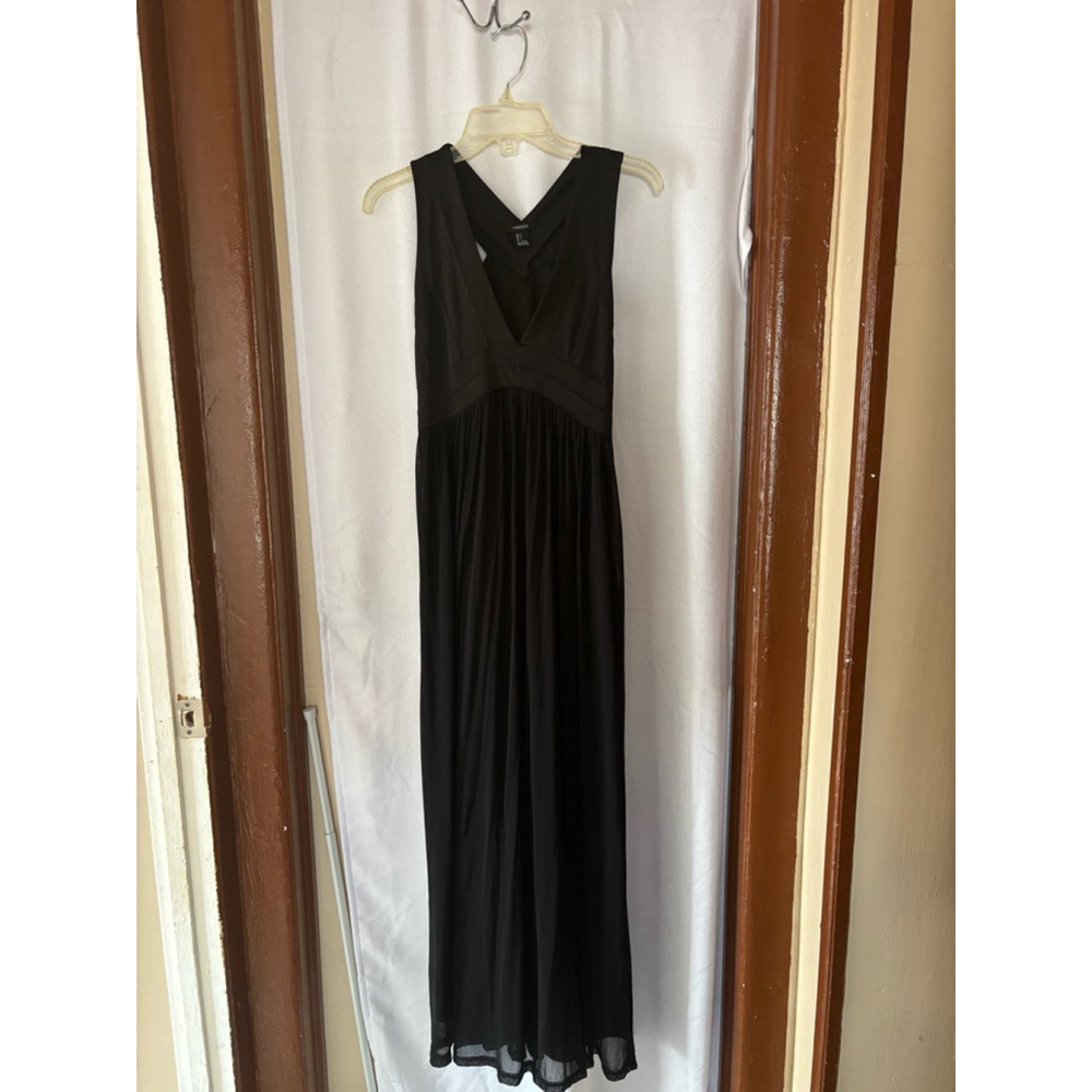 Women's Forever 21 Black Maxi Dress Size L